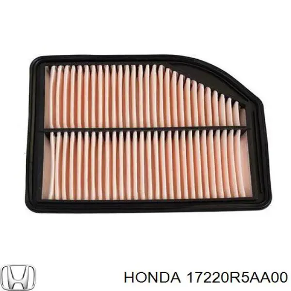 Do koszyka 17220R5AA00 Honda Filtr powietrza