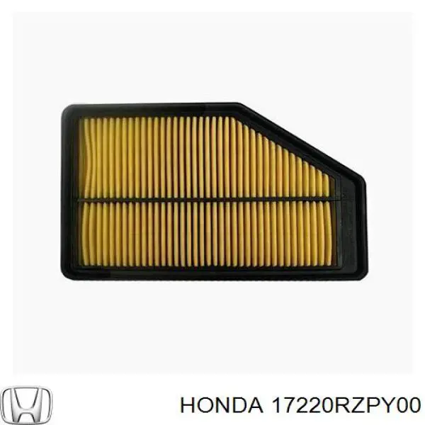 Filtr powietrza Honda 17220RZPY00 cena, od 12,17 USD