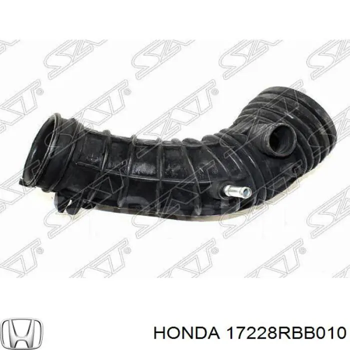 Do koszyka 17228RBB010 Honda Króciec powietrza, wylot filtra powietrznego