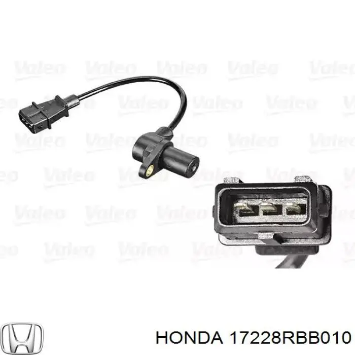 Króciec powietrza, wylot filtra powietrznego Honda 17228RBB010 cena, od 67,68 USD