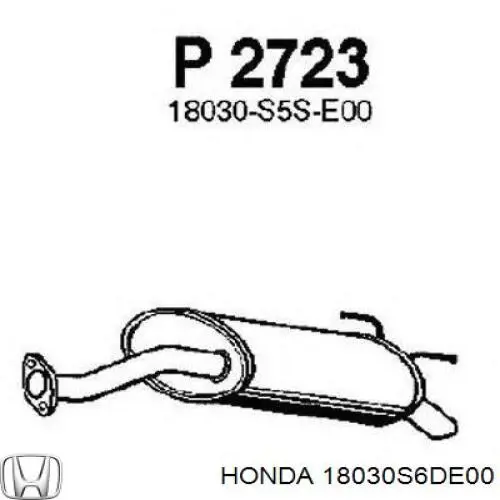Tłumik, tylna część Polmostrow 09112 cena, od 109,90 USD