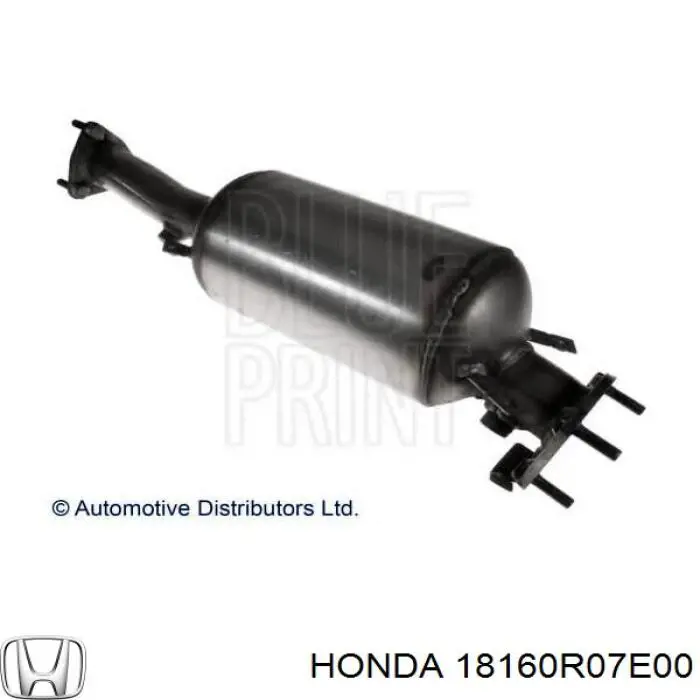 Filtr cząstek stałych układu wydechowego Honda 18160R07E00 cena, od 357,90 USD