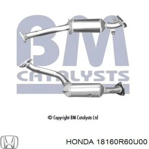 Konwerter-katalizator do Honda Accord VIII CU