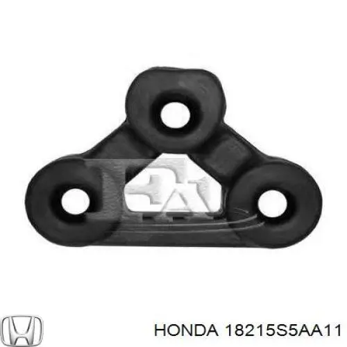 Do koszyka 18215S5AA11 Honda Poduszka mocowania tłumika
