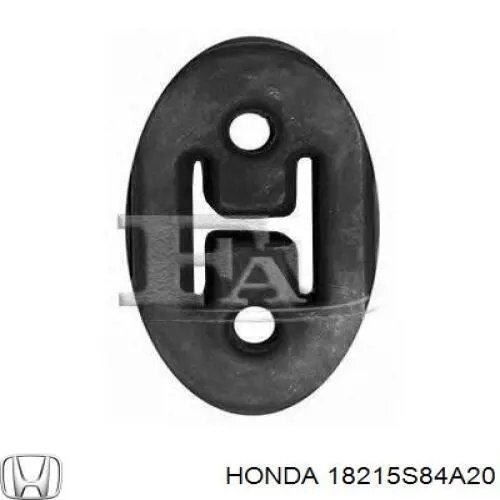 Poduszka mocowania tłumika Honda 18215S84A20 cena, od 4,55 USD
