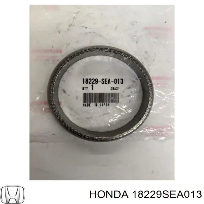Uszczelka rury odbiornika tłumika 18229SEA013 Honda