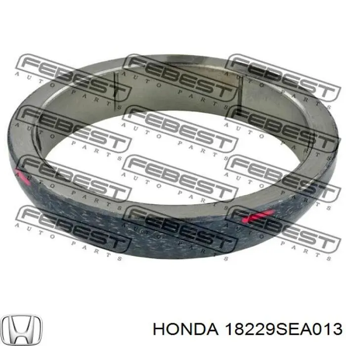 Uszczelka rury odbiornika tłumika Honda 18229SEA013 cena, od 4,90 USD