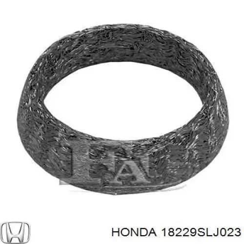 Uszczelka rury odbiornika tłumika Honda 18229SLJ023 cena, od 34,96 USD
