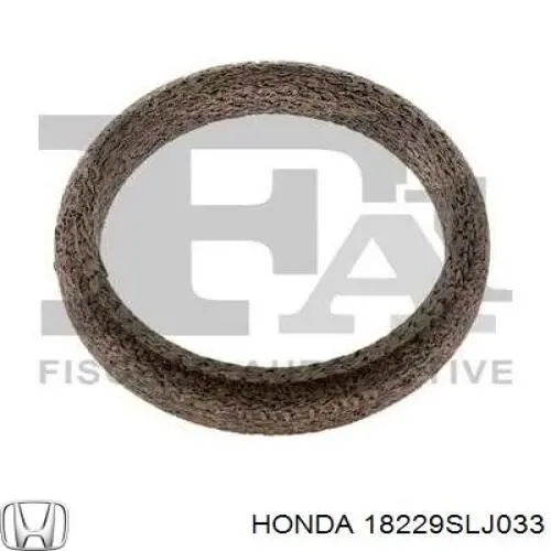 Uszczelka rury odbiornika tłumika Honda 18229SLJ033 cena, od 34,96 USD
