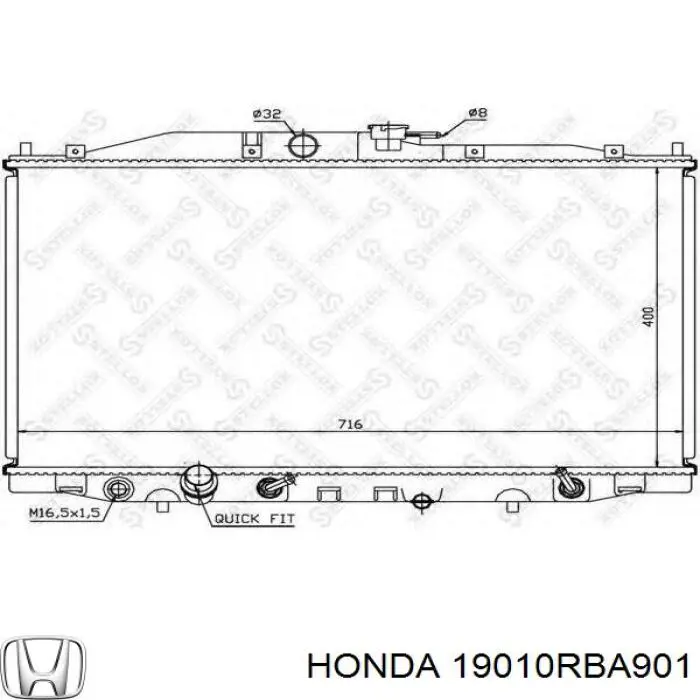 Do koszyka 19010RBA901 Honda Chłodnica silnika
