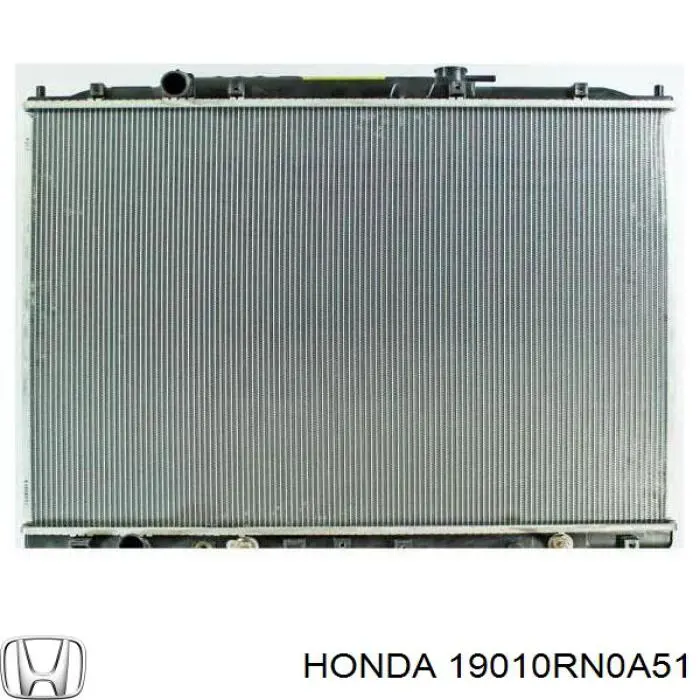 Do koszyka 19010RN0A51 Honda Chłodnica silnika