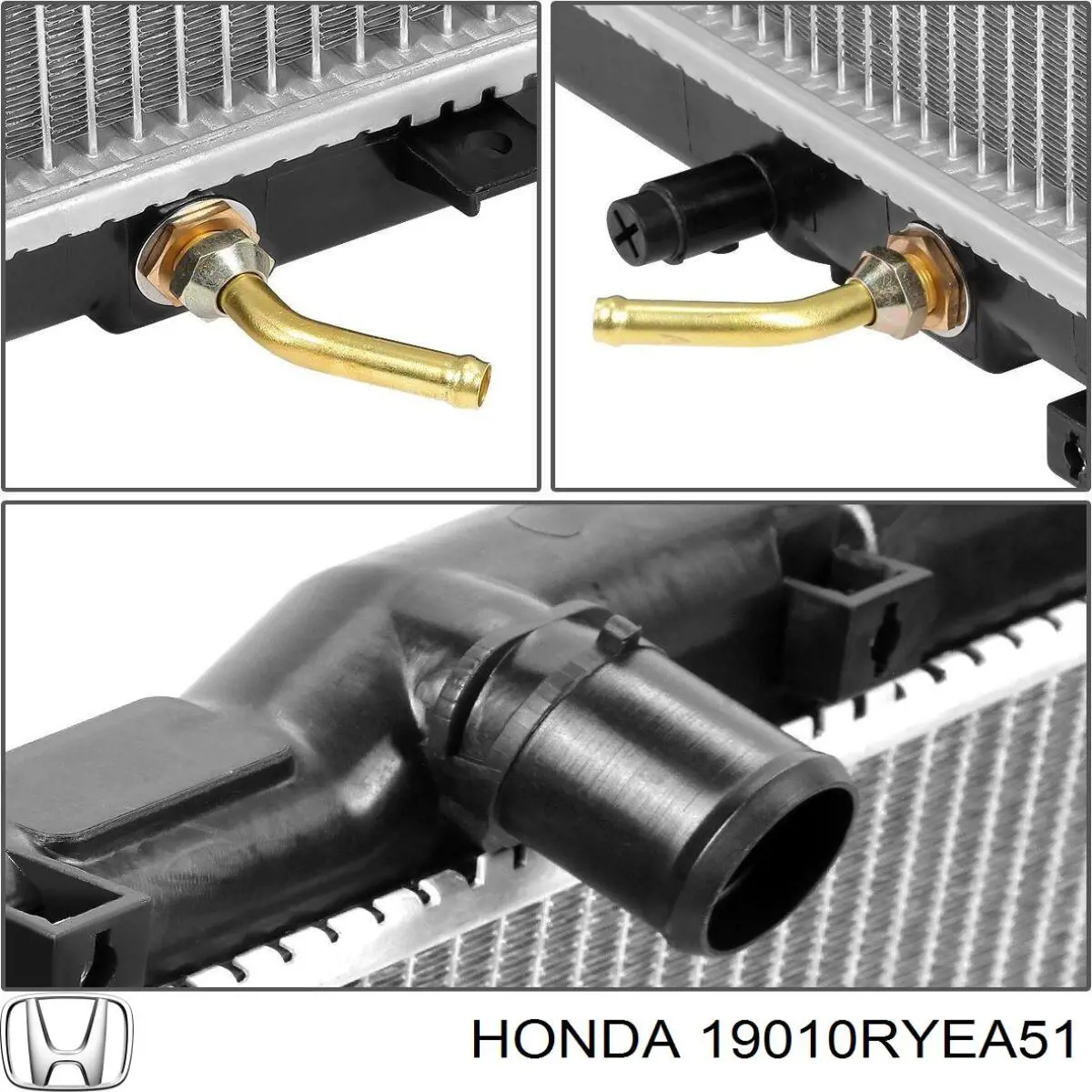 Do koszyka 19010RYEA51 Honda Chłodnica silnika