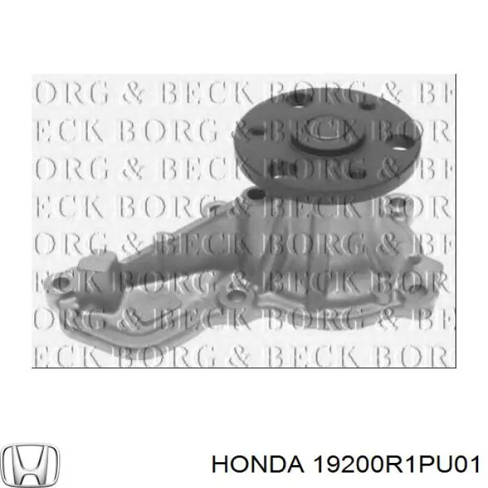 19200R1PU01 Honda Pompa chłodząca wodna