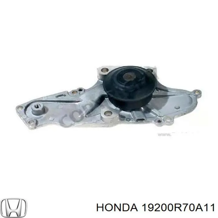 Do koszyka 19200R70A11 Honda Pompa chłodząca wodna