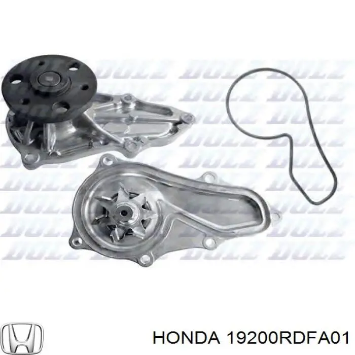 19200RDFA01 Honda Pompa chłodząca wodna