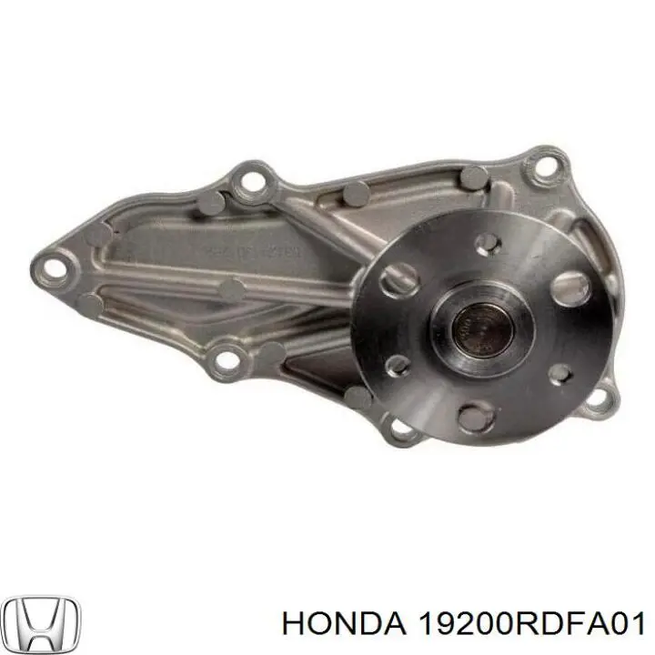Do koszyka 19200RDFA01 Honda Pompa chłodząca wodna