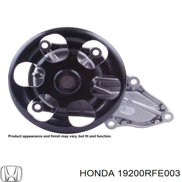 Do koszyka 19200RFE003 Honda Pompa chłodząca wodna