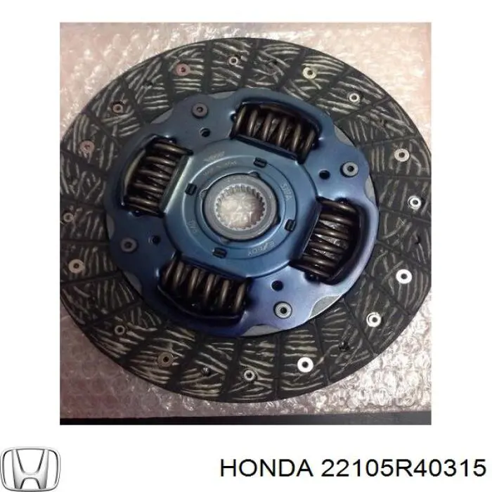 Zestaw sprzęgła (3 części) 22105R40315 Honda