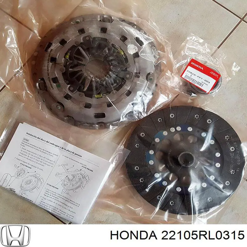 22105RL0315 Honda Docisk sprzęgła