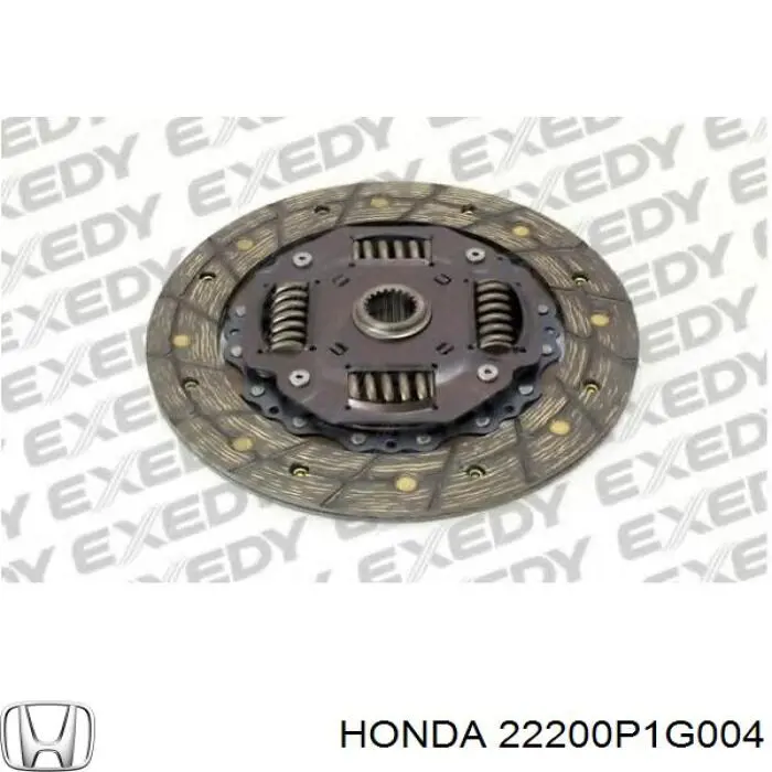 Do koszyka 22200P1G004 Honda Tarcza sprzęgła