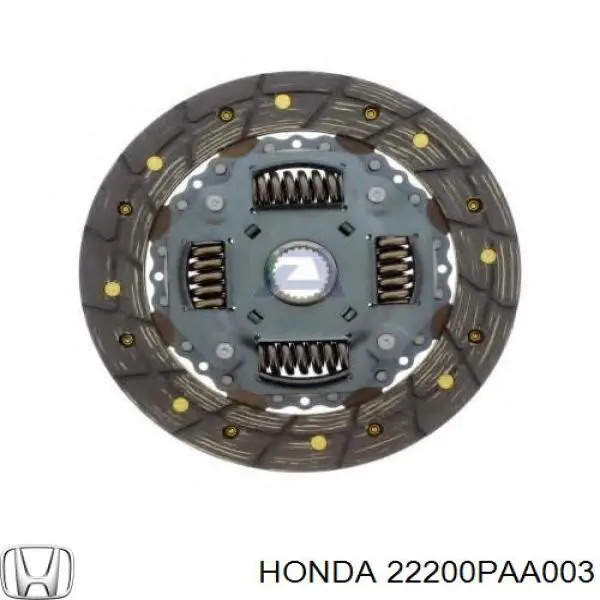 Do koszyka 22200PAA003 Honda Tarcza sprzęgła