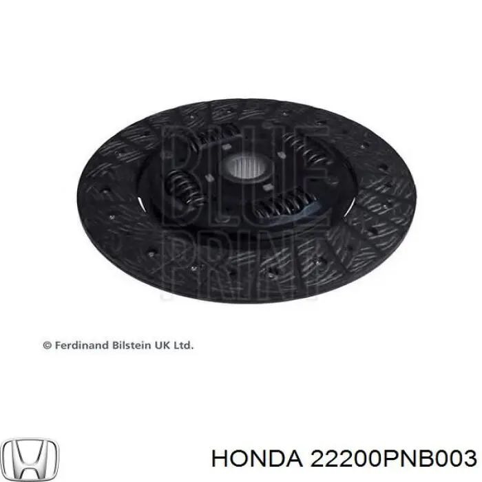 Do koszyka 22200PNB003 Honda Tarcza sprzęgła
