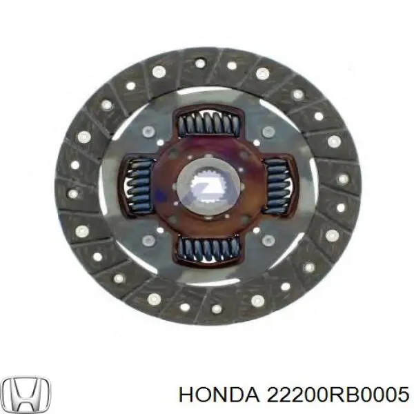 Do koszyka 22200RB0005 Honda Tarcza sprzęgła