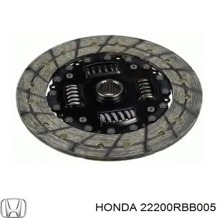 22200RBB005 Honda Tarcza sprzęgła