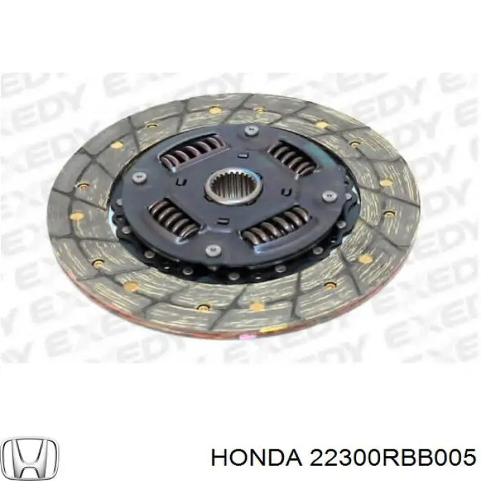 22300RBB005 Honda Docisk sprzęgła