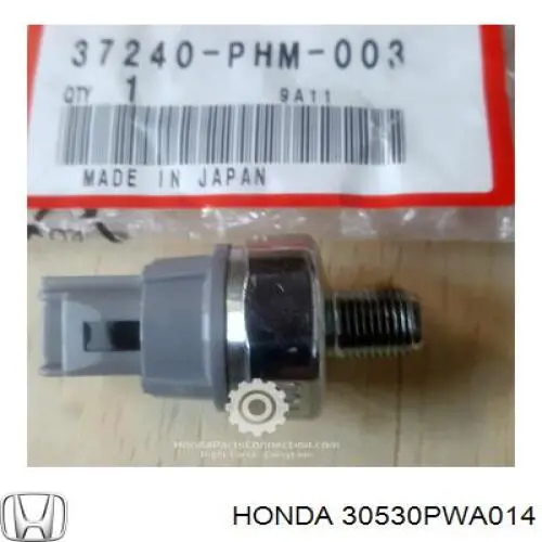 30530PWA014 Honda Czujnik stukowy (czujnik spalania stukowego)