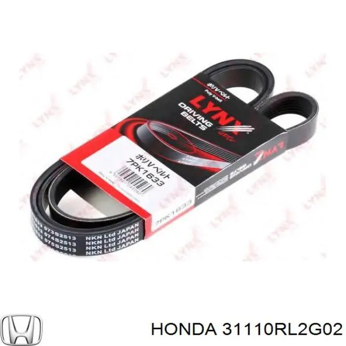 Do koszyka 31110RL2G02 Honda Pas napędowy mechanizmów