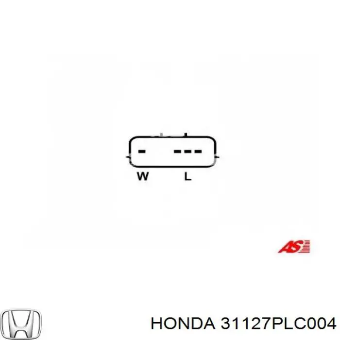 Do koszyka 31127PLC004 Honda Mostek prostowniczy alternatora = Moster diodowy alternatora