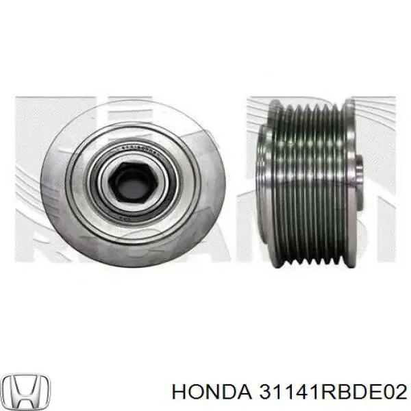 31141RBDE02 Honda Koło pasowe alternatora