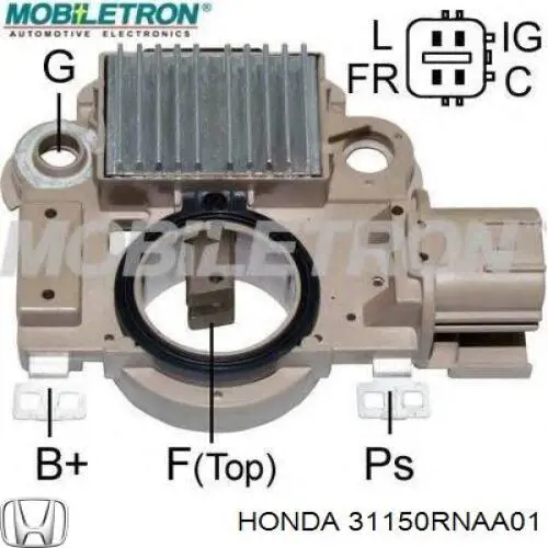 Regulator alternatora (przekaźnik ładowania) Honda 31150RNAA01 cena, od 38,16 USD