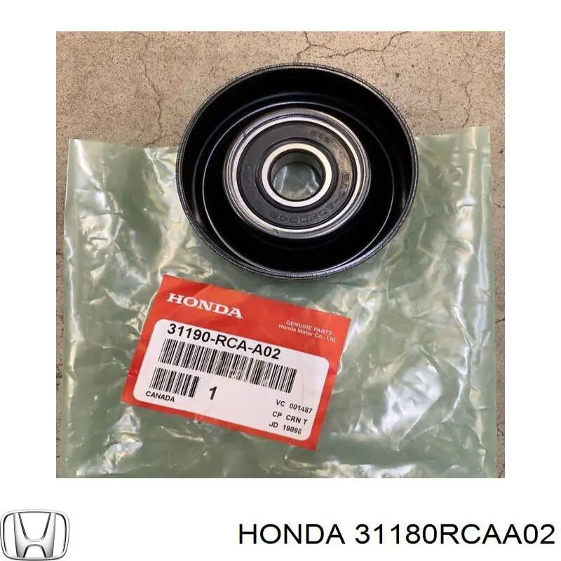 Do koszyka 31180RCAA02 Honda Rolka napinacza paska napędowego