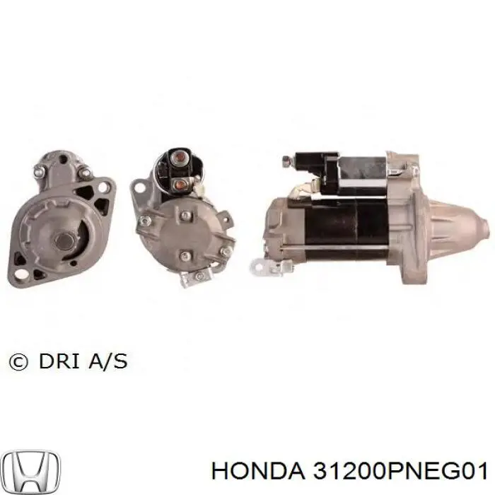 Do koszyka 31200PNEG01 Honda Rozrusznik