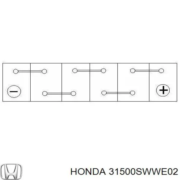 Bateria (akumulator) Honda 31500SWWE02 cena, od 10,10 USD