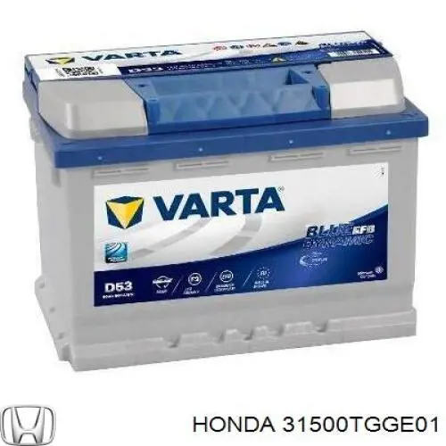 Do koszyka 31500TGGE01 Honda Bateria (akumulator)