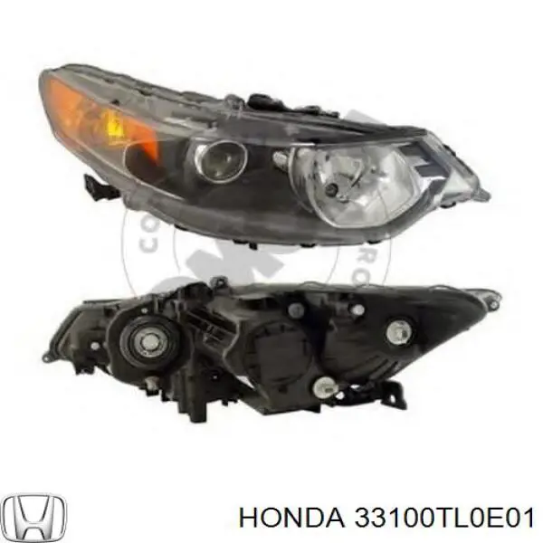 33100TL0E01 Honda Reflektor prawy