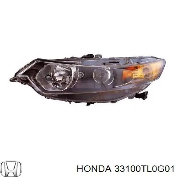 Reflektor prawy Honda 33100TL0G01 cena, od 166,01 USD