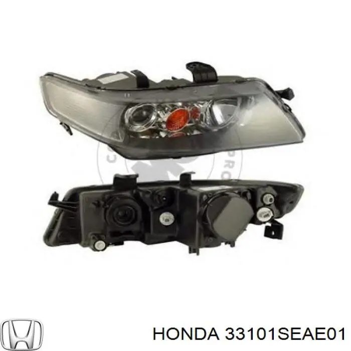 33101SEAE01 Honda Reflektor prawy