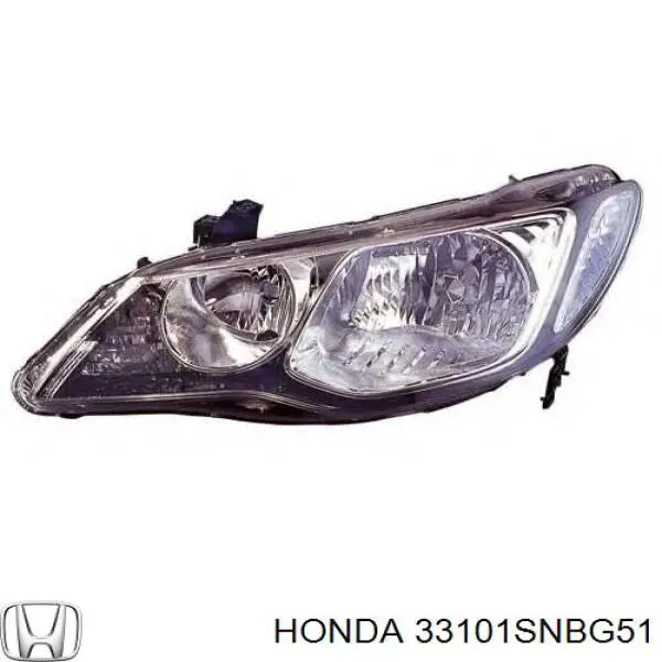 Do koszyka 3845104E Polcar Reflektor prawy