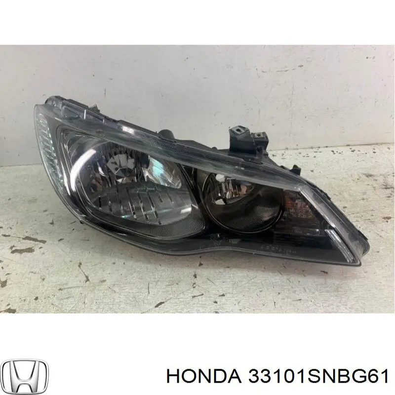 33101SNBG61 Honda Reflektor prawy