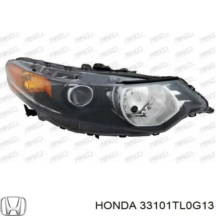 33101TL0G13 Honda Reflektor prawy