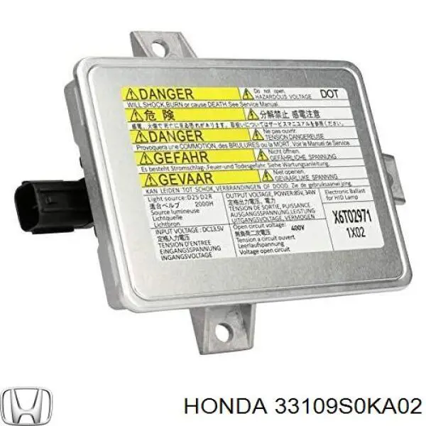 Urządzenie zapłonowe (ksenon) Honda 33109S0KA02 cena, od 46,47 USD