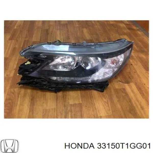 Do koszyka 33150T1GG01 Honda Reflektor lewy