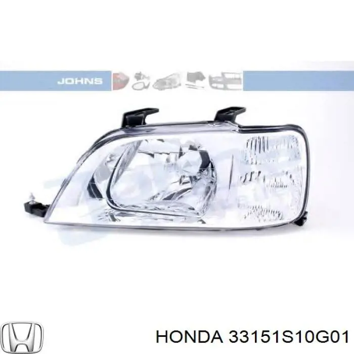 Reflektor lewy Honda CR-V I SUV (RD) (1995 - 2002) cena, od 127,04 USD