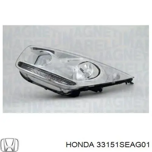 Reflektor lewy Honda 33151SEAG01 cena, od 124,21 USD