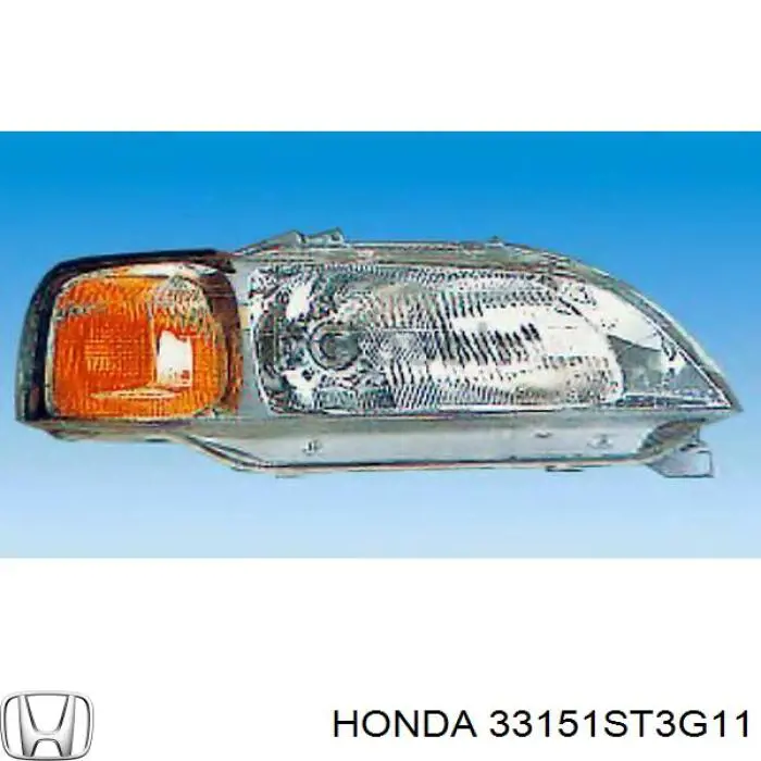 Reflektor lewy Honda 33151ST3G11 cena, od 117,20 USD