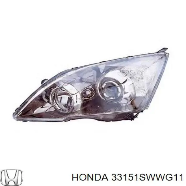 Reflektor lewy Honda 33151SWWG11 cena, od 215,04 USD